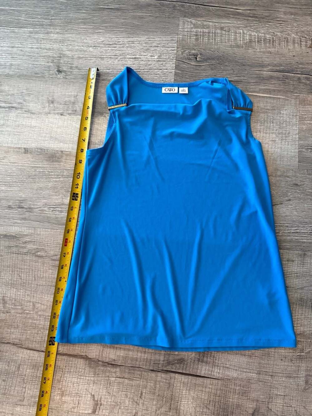 Cato Sleeveless Tank Top Size S Blue